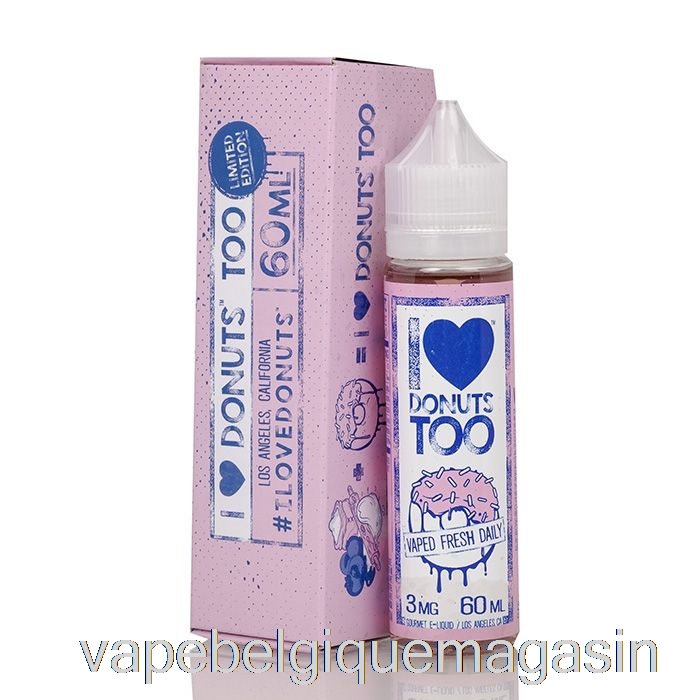 Vape Shop Bruxelles I Love Donuts - Jus Du Chapelier Fou - 60ml 0mg